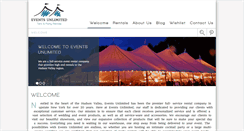 Desktop Screenshot of eventsunlimitedpartyrentals.com